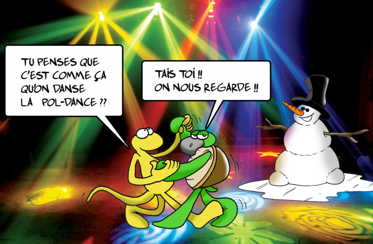 " La pole dance " vu par Munoz