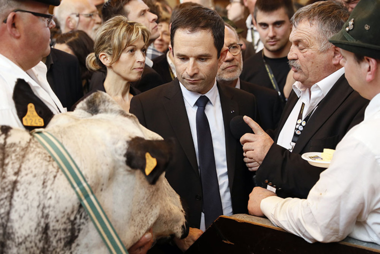 Au Salon de l'agriculture, les politiques à la peine