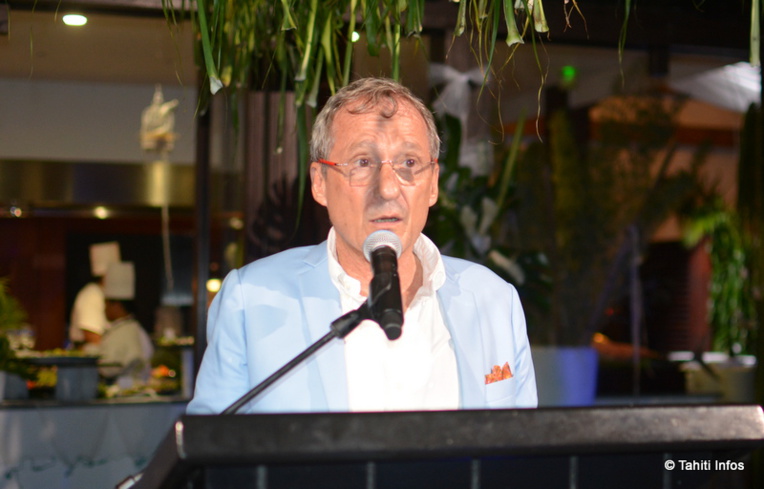 Didier Lamoot, directeur régional du groupe Accor et directeur général du Sofitel Moorea Didier Lamoot, directeur régional du groupe Accor et directeur général du Sofitel Moorea