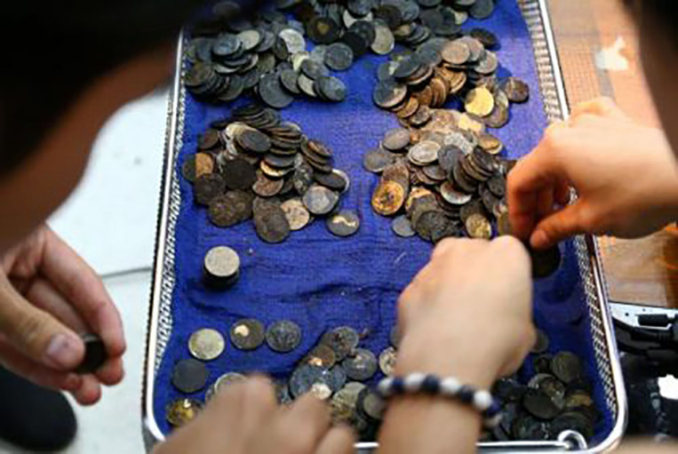 Thaïlande: la tortue avait avalé 915 pièces de monnaie