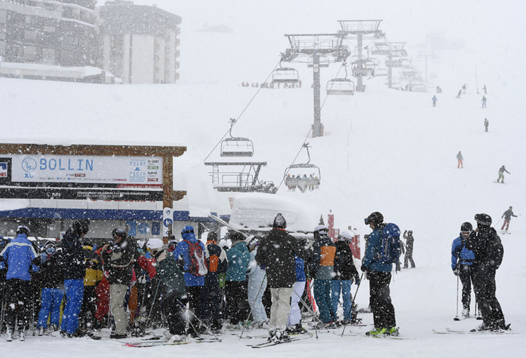 Avalanche: grosse frayeur mais pas de victime à Tignes