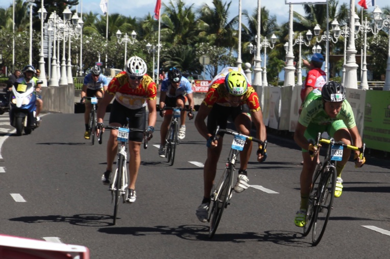 L'arrivée de Ronde Tahitienne 2016