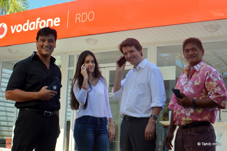 Vodafone installe un réseau 4G à Tahiti