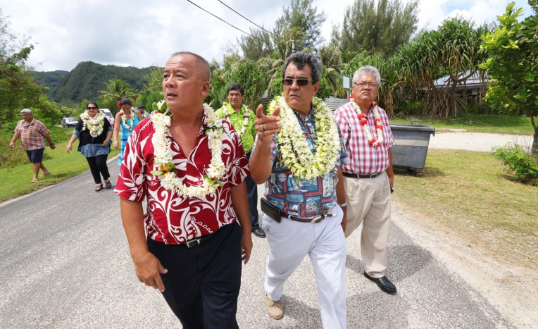 Le président était à Huahine ce vendredi Le président était à Huahine ce vendredi
