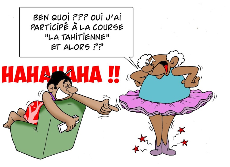 " La Tahitienne " vu par Munoz