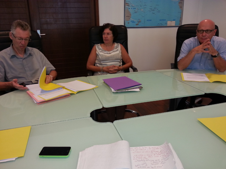 Le procureur de la République Hervé Leroy, l'avocate générale Brigitte Angibaud et José Thorel. Le procureur de la République Hervé Leroy, l'avocate générale Brigitte Angibaud et José Thorel.