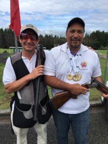 Teiki Nanai et Tuanua Degage.