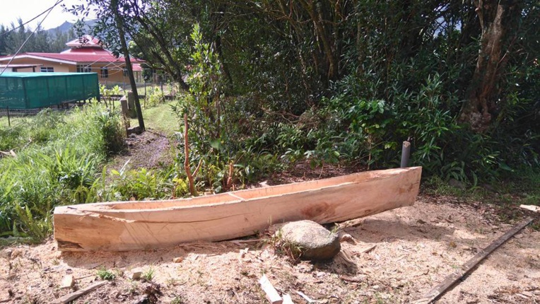 La Team Va'a construit une pirogue qui sera mise à l'eau vendredi. La Team Va'a construit une pirogue qui sera mise à l'eau vendredi.