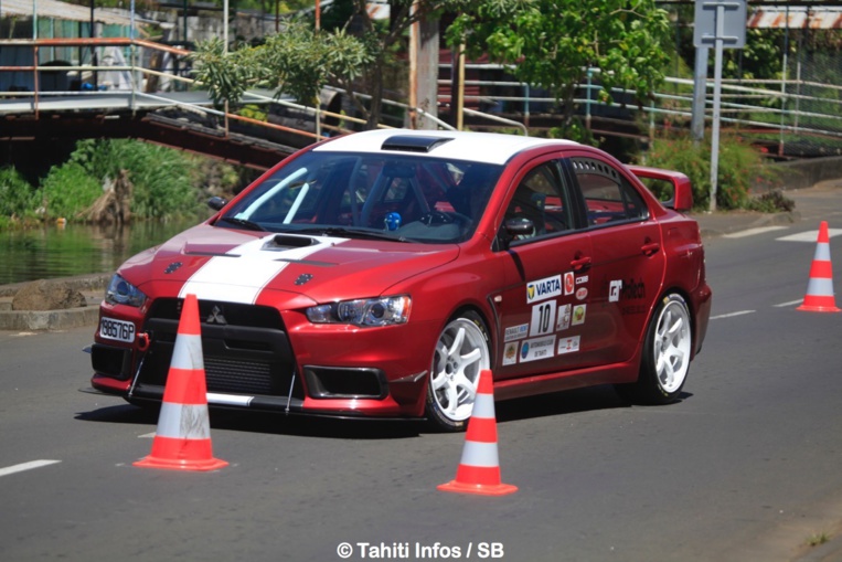 Alain Richard et sa belle Mitsubishi Lancer