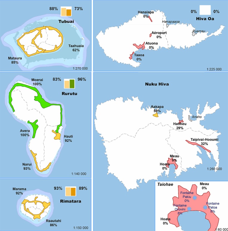 L'eau du robinet est potable dans neuf communes polynésiennes L'eau du robinet est potable dans neuf communes polynésiennes