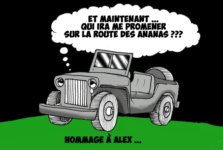 " Hommage à Alex du Prel " par Munoz " Hommage à Alex du Prel " par Munoz