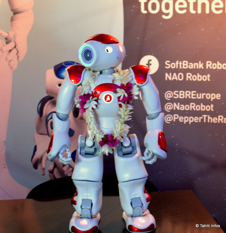 Le petit robot Nao a fait craquer le public Le petit robot Nao a fait craquer le public