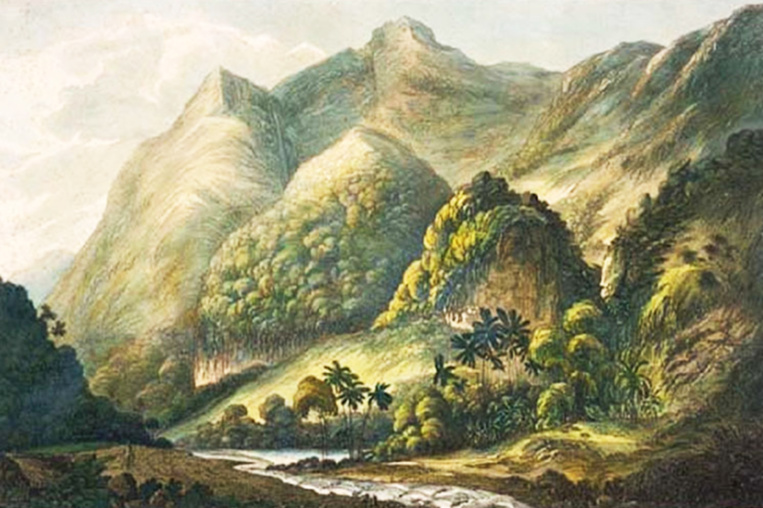 9 IIlustration : John Webber, A View in Matavai, Otaheite. London 1787. 9 IIlustration : John Webber, A View in Matavai, Otaheite. London 1787.