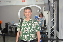 Vincent Fabre, président de l'OPEN, espère que la Polynésie exportera bientôt ses propres technologies. Vincent Fabre, président de l'OPEN, espère que la Polynésie exportera bientôt ses propres technologies.