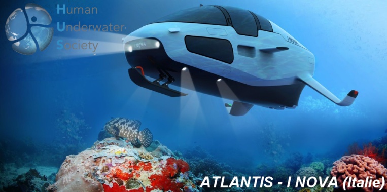 Le prix Start-up va au projet Atlantis créé par les Italiens de INova : ce sous-marin peut aussi naviguer en surface. Il tire son oxygène directement de l'eau.