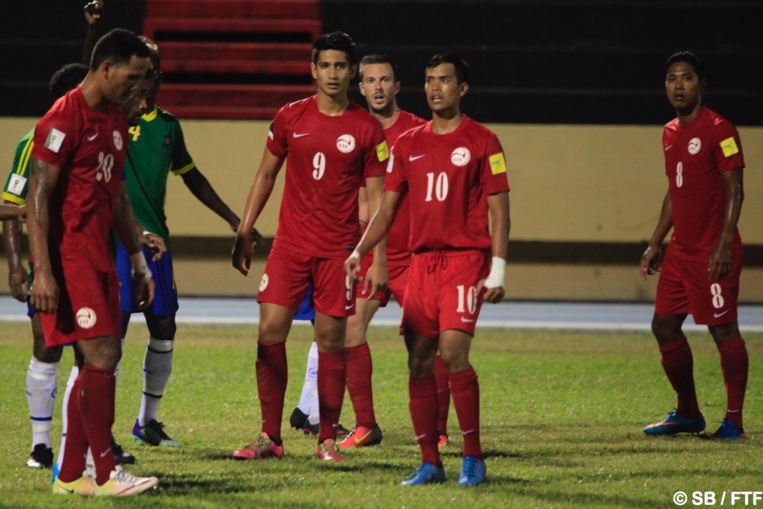 Tahiti avait gagné contre les Salomon 1-0 à domicile