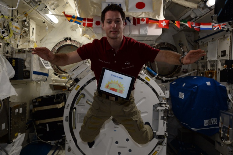 Page enfant : Thomas Pesquet a tenu sa promesse faite à la jeune polynésienne Papehau Seveno