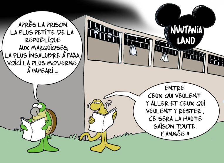 " Le centre de détention de Papeari " vu par Munoz " Le centre de détention de Papeari " vu par Munoz