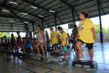 Tota tour : un arrêt au lycée du Taaone Tota tour : un arrêt au lycée du Taaone