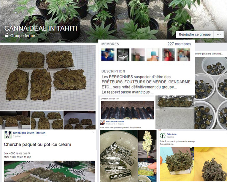 Certains messages explicites s'apparentent à des petites annonces.