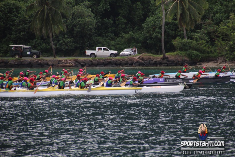 Va’a  » Eimeo Race  » : Rangiroa, Bora Bora et le Lycée du Taaone au palmarès
