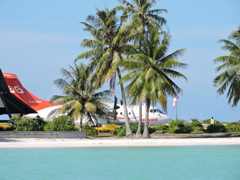 A Maupiti, le nombre de passagers a reculé de 0.5% en 2016.