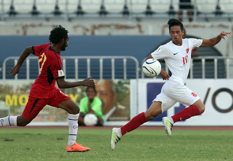 Teaonui Tehau, meilleur buteur du championnat de Ligue 1 Teaonui Tehau, meilleur buteur du championnat de Ligue 1