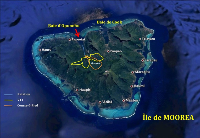 Deux jours de compétition entre Moorea et Tahiti...