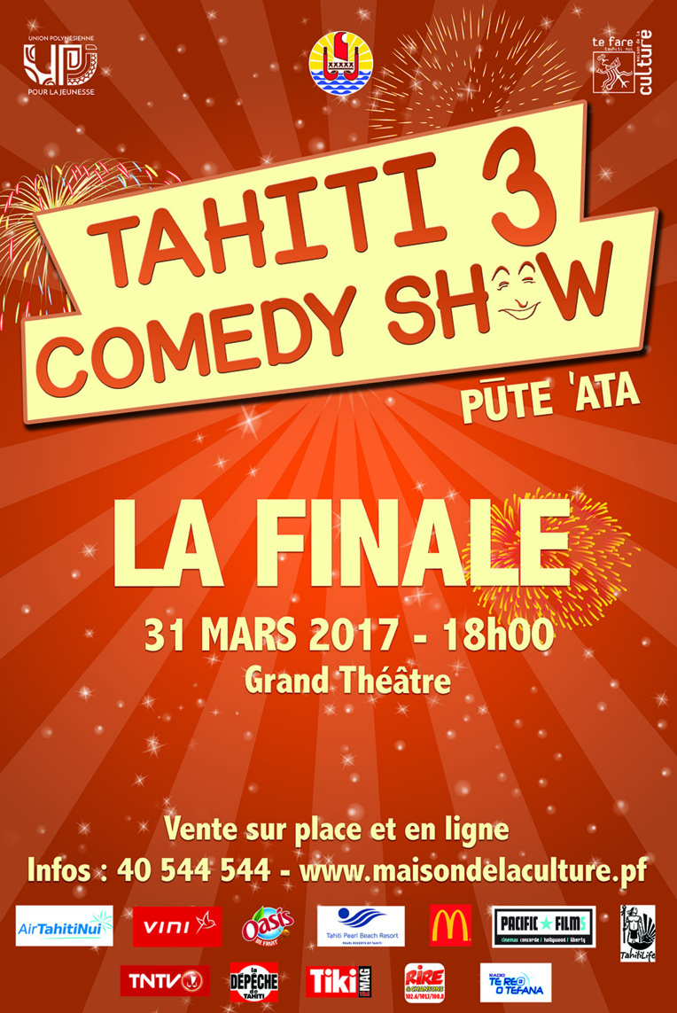 "Tahiti Comedy Show" : les finalistes face à leur public vendredi prochain "Tahiti Comedy Show" : les finalistes face à leur public vendredi prochain