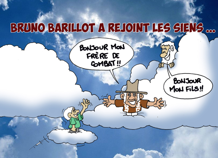 " Bruno Barillot s'en est allé " par Munoz