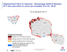 Tahiti et Moorea seront largement fibré d'ici fin 2018, et le reste des îles de la Société d'ici 2020 Tahiti et Moorea seront largement fibré d'ici fin 2018, et le reste des îles de la Société d'ici 2020