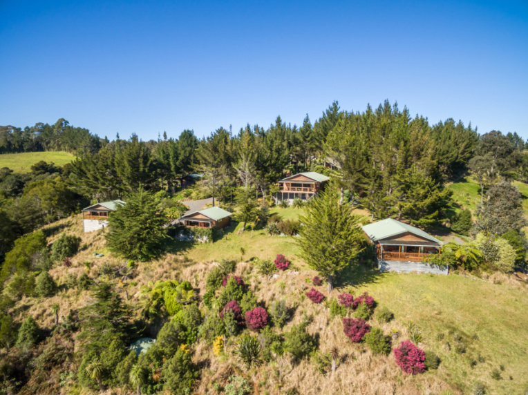 Vue aérienne de Coco Zen Lodge & Spa : une semaine dans ce petit paradis sauvage vous remettra en forme ! (photo Cocozen)