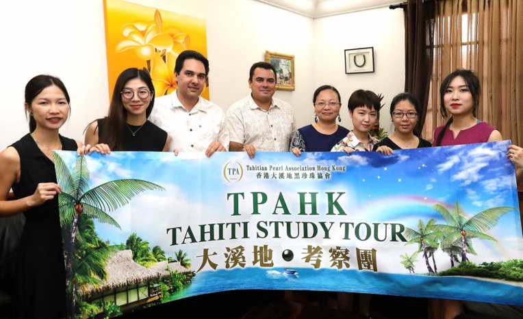 Le fenua, source d'inspiration pour des bijoutiers de Hong-Kong Le fenua, source d'inspiration pour des bijoutiers de Hong-Kong