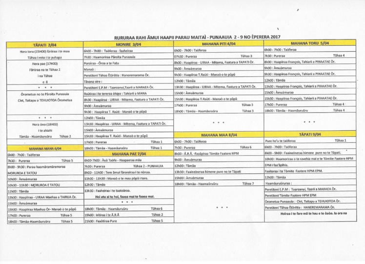 Rassemblement des évangélistes