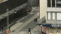Un camion renverse des passants à Stockholm, des blessés (police) Un camion renverse des passants à Stockholm, des blessés (police)