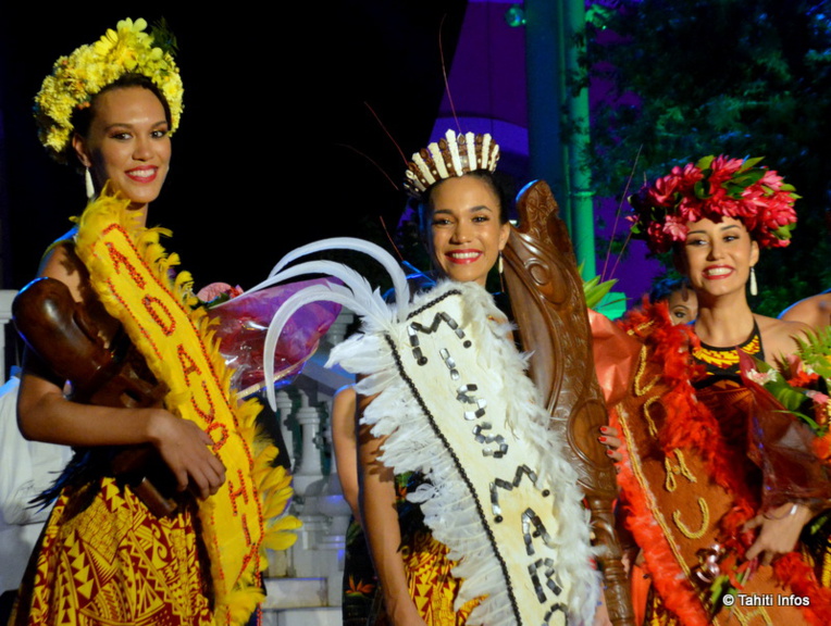 Leslie Timau élue Miss Marquises