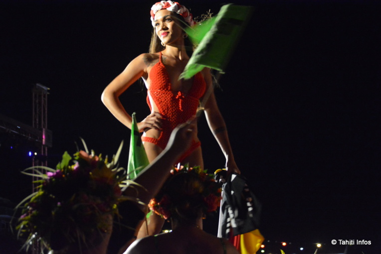 Leslie Timau élue Miss Marquises