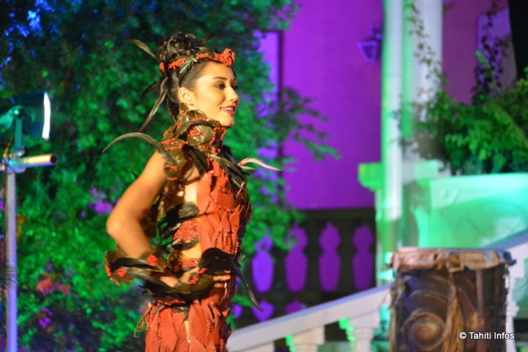 Leslie Timau élue Miss Marquises