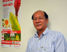 Djeen Cheou, ingénieur phytosanitaire au département de la protection des végétaux.