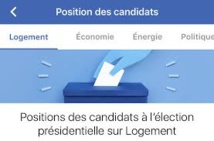 Election présidentielle: Facebook lance un comparateur de programmes Election présidentielle: Facebook lance un comparateur de programmes