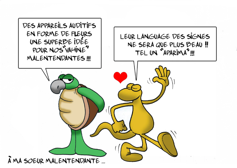 " Ecoutez avec une fleur " par Munoz " Ecoutez avec une fleur " par Munoz