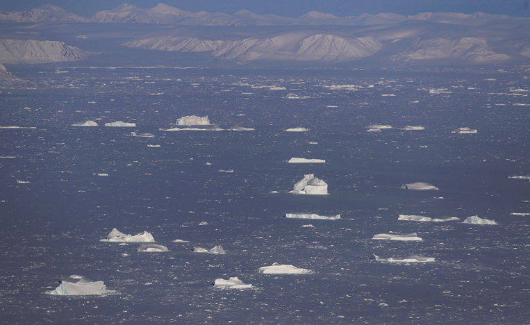 L'océan Arctique, un cul-de-sac pour les déchets en plastique flottants