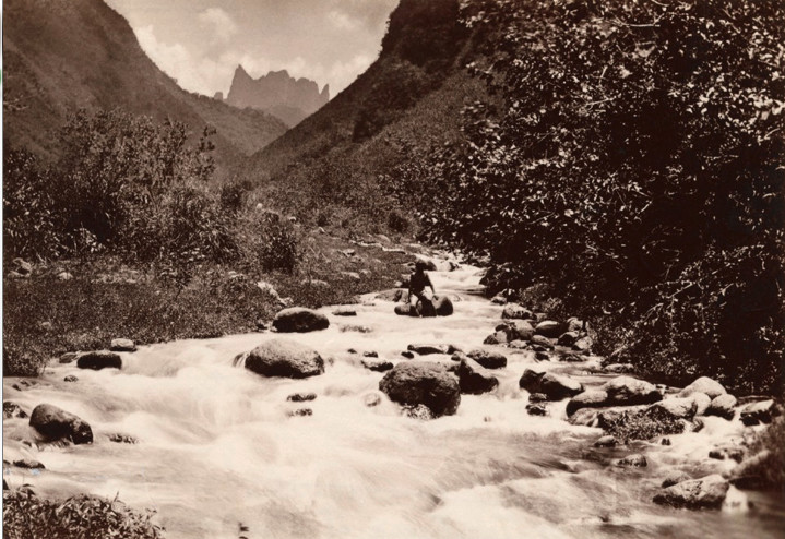 La vallée de la Fautaua en 1884