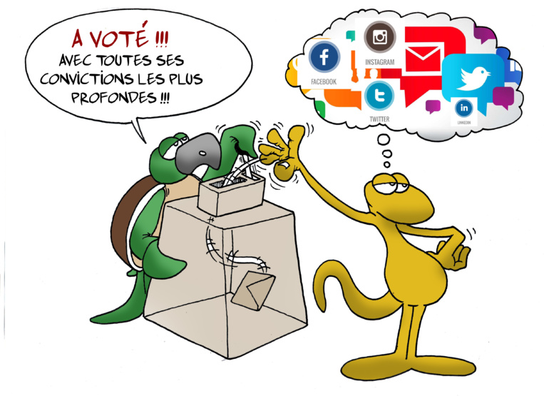 " La Présidentielle 2.0 " par Munoz " La Présidentielle 2.0 " par Munoz