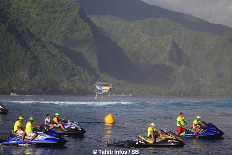 Un décor de rêve pour cette compétition de bodyboard pro