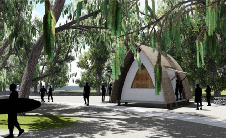 Un espace vente de 15 m2 est prévu.