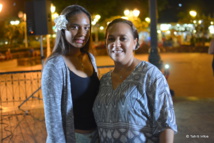 les deux actrices Maruia et Lanihei Tetumu-Schiffner