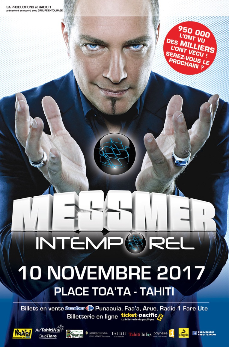 Messmer: Bientôt le "plus grand hypnotiseur du monde" à To'ata Messmer: Bientôt le "plus grand hypnotiseur du monde" à To'ata