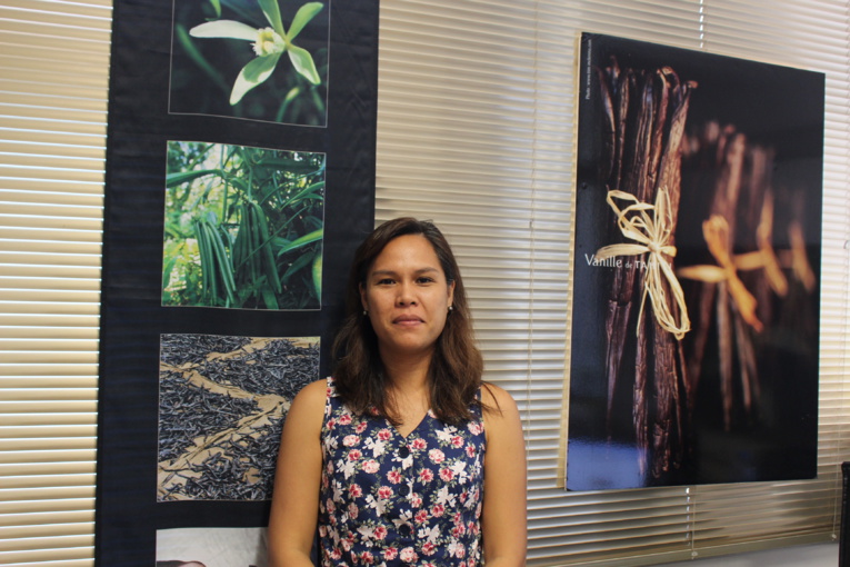 Carine Yip, directrice de l'Établissement vanille de Tahiti. Carine Yip, directrice de l'Établissement vanille de Tahiti.