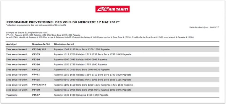 Air Tahiti : Des vols inter-îles annulés à cause de la grève Air Tahiti : Des vols inter-îles annulés à cause de la grève